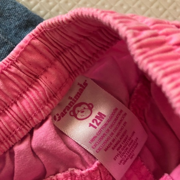 Daisy Fuentes|Mixed brand outfit•••baby girl,chambray top with floral embroidery - Picture 3 of 4